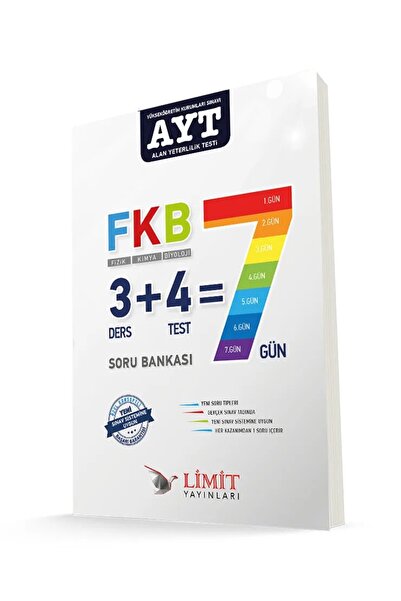 3D Yayınları Limit Yayınları Ayt FKB Fizik Kimya Biyoloji Soru Bankası