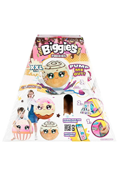 Genel Markalar Şişme Peluş Cinnamon Roll XXL Foodies S6