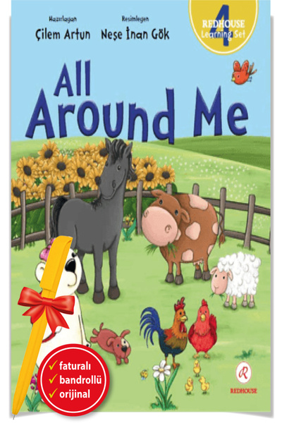 Redhouse Yayınları Alfa pen+ all around me / redhouse learning set 4 (çilem a...