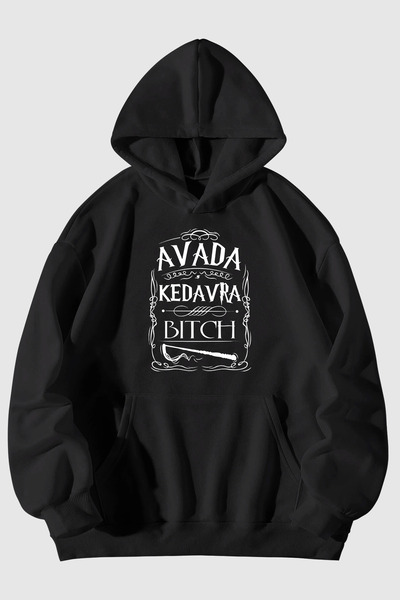 Vestiti Hanorac cu glugă unisex din seria Harry Potter imprimat cu buzunar ca...