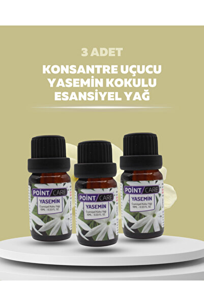 AYMAGNET POINT CARE Yasemin Kokulu Esansiyel Uçucu Yağ - 3 ADET