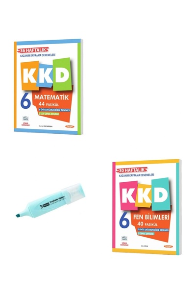 Fenomen Yayıncılık 6. Sınıf KKD Matematik Ve Fen Bilimleri