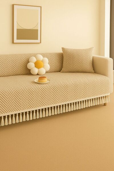 Sheri Home Berlina Koltuk Örtüsü Kaymaz Kumaş Özelliği 180 X 200 Cm PiKE8882199