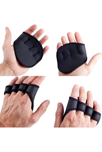 Al Rayyan Sports Neoprene Lifting Grip from ZQPDFC, 4-Finger Exercise Gloves for Men and Women