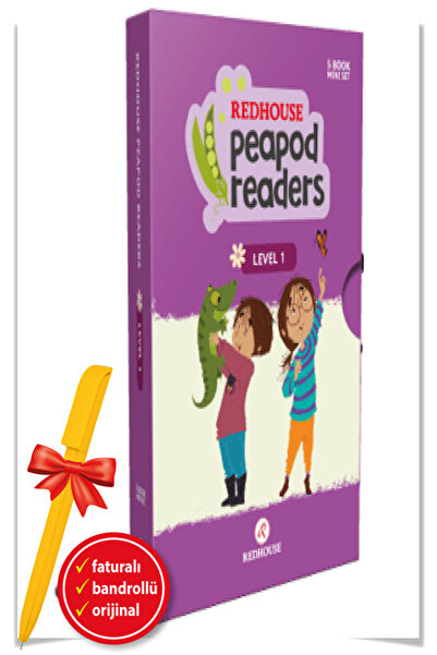 Redhouse Yayınları Alfa kalem+ redhouse peapod readers english story set 1 (p...