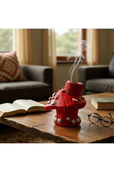 BASSDEKOR BETON - MANTAR TÜTSÜLÜK - KIRMIZI