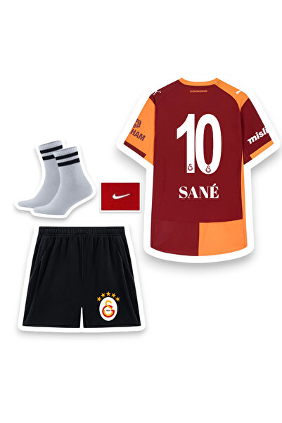 Quaxram SANÊ 10 GÂLÂTâ.SÂRÂY 25/26 YENİ SEZON ÇOCUK FUTBOL FORMASI PARÇALI 4 ...