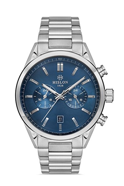 Hislon ساعة يد رجالية طراز DT114S-11SS