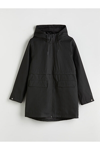 LC Waikiki Hooded Women's Raincoat
