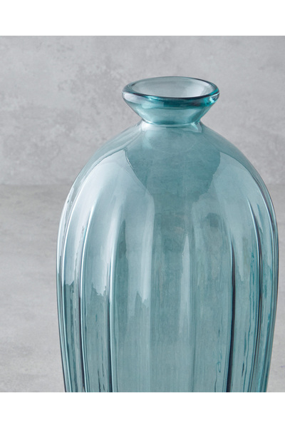 English Home Marsia vase 31 cm blue