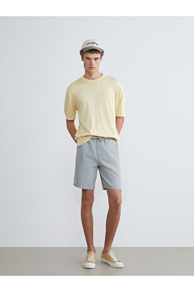 LC Waikiki Özmarka Noul sezon Pantaloni scurți din denim pentru bărbați, cu c...