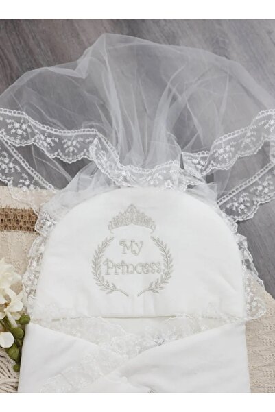 Fun Moment Lace-embellished newborn tuxedo with embroidery