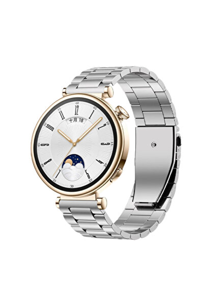 İncisoft Huawei Watch Gt4 41mm / Gt5 41mm / Gt6 41mm Uyumlu Paslanmaz Çelik M...