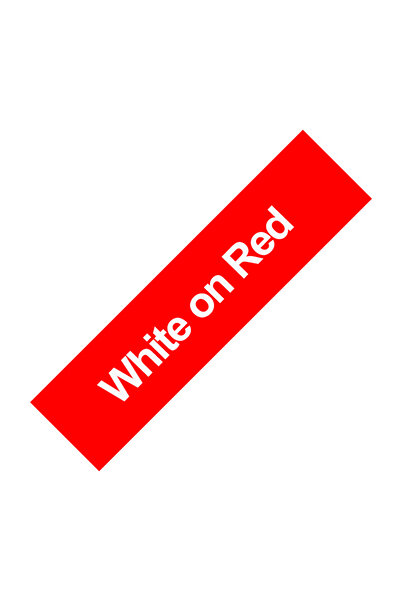 Choice1 شريط مغلف أبيض على أحمر TZE 12 مم tze231 tze335 tze631 tz131 MQP35 مت...