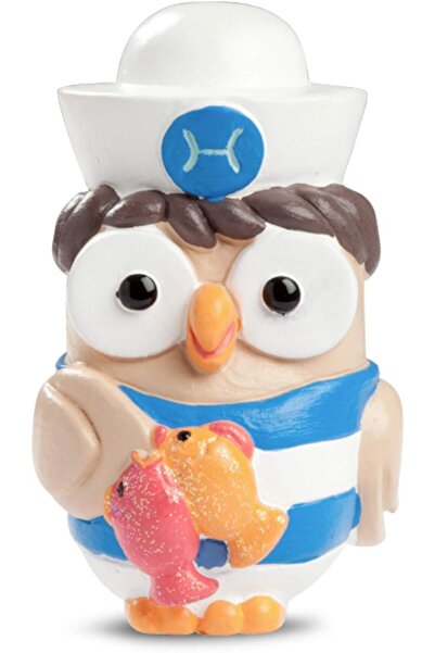 EGAN Goofi Zodiac Figurine PISCES – 8x10cm Hand-Painted Ceramic