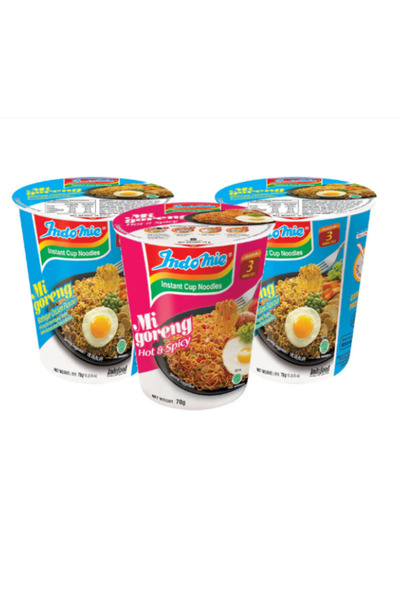 İndomie نودلز مي جورنج سريعة التحضير ومقلية بمزيج من التوابل، (75 جم × عبوة م...