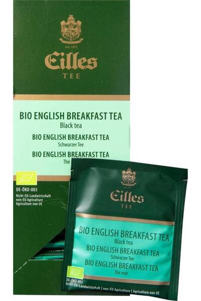 Ellis شاي الإفطار الإنجليزي العضوي، 25 كيسًا