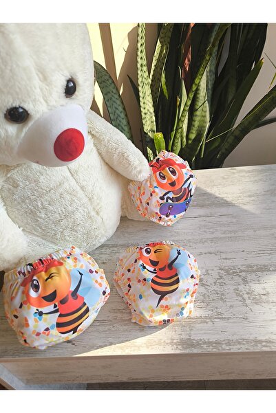 Poope's Training Panties for Baby Girls, 3-Piece Luxury Set, 100% Cotton, Anti-Allergic, Nickel-Free, Washable