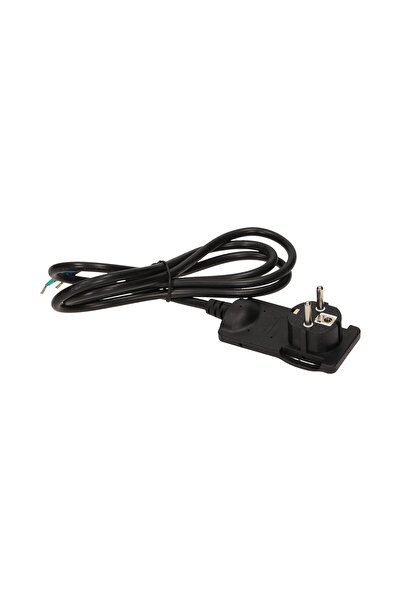 Orno Extra slim plug with handle OR-AE-1312/B, 250V, cable 1.5m, black