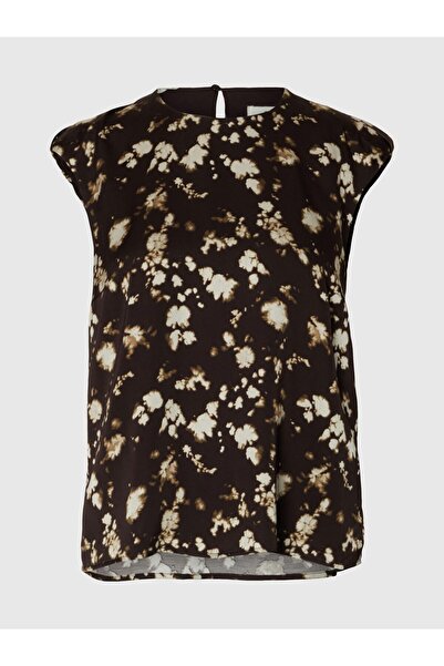 Selected Femme Oberteil Bedrucktes Viskose