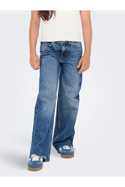 Kids Only Jeans mit weitem Bein KOGJUICY Weiter Beinschnitt Jeans