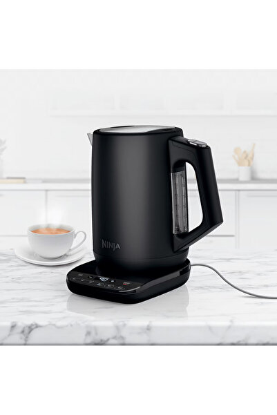 NINJA Fierbător electric KT200EU, 3000W, 1,7 l, 40-100 C, Menține cald, Fierbe timp de 50 de secunde, Negru