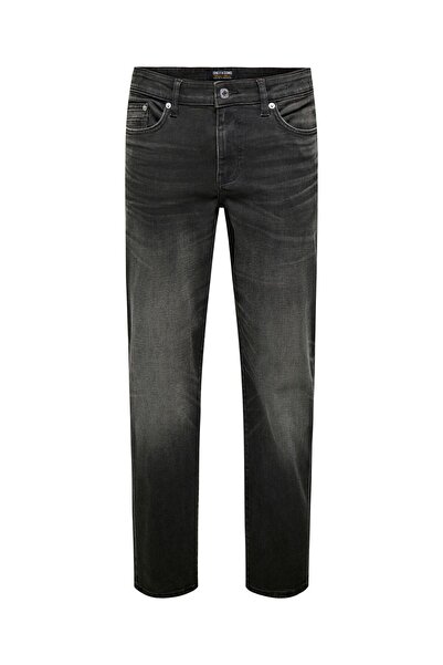 Only & Sons Slim Fit Jeans ONSWEFT Niedrige Taille Normal geschnitten Jeans