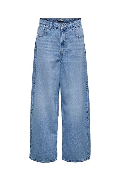 ONLY Tall Jeans mit weitem Bein ONLPAULINA Hohe Taille Baggy Fit Jeans