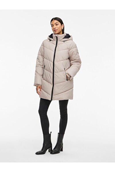 VILA Puffermantel VIMILJA Kapuzen