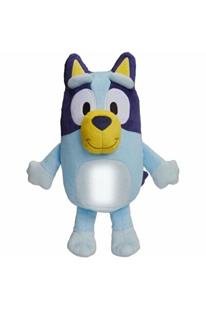 moose Jucărie de pluș, Lampă de noapte, Jucării albastre, 35,4 x 12,7 x 31,7