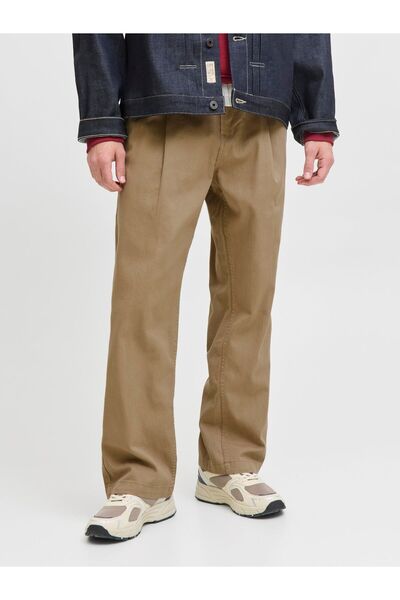 Jack & Jones Hosen mit weitem Bein Wide Leg Fit Hosen mit weitem Bein