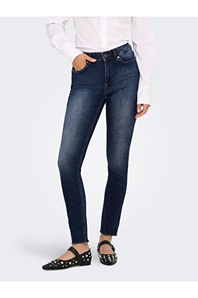 ONLY Skinny Jeans ONLBLUSH Mittlere Taille Skinny Fit Knöchellang Jeans