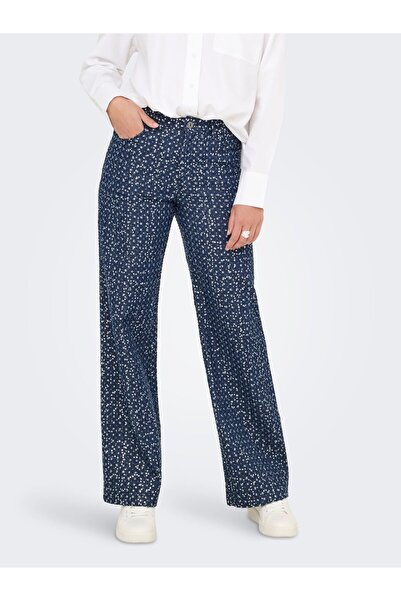 ONLY Hose mit weitem Beinschnitt ONLEVITA Weiter Beinschnitt Hose mit weitem Beinschnitt