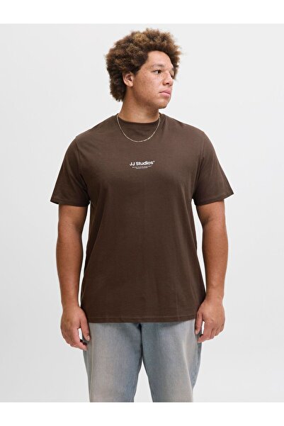 Jack & Jones Plus T-shirt Plus Size Gedruckt T-shirt