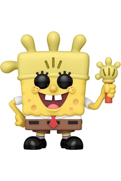 Funko Φιγούρα POP TV SBS 25th - Μπομπ Σφουγγαράκης με Φωτιστικό Γαντιού