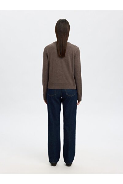 Selected Femme Strickjacke 100% Merinowoll