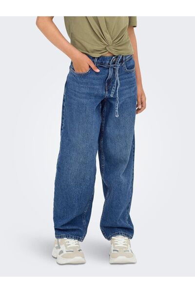 Kids Only Straight-Fit jeans KOGGIANNA Super-High Waist Ballon Schnitt Jeans
