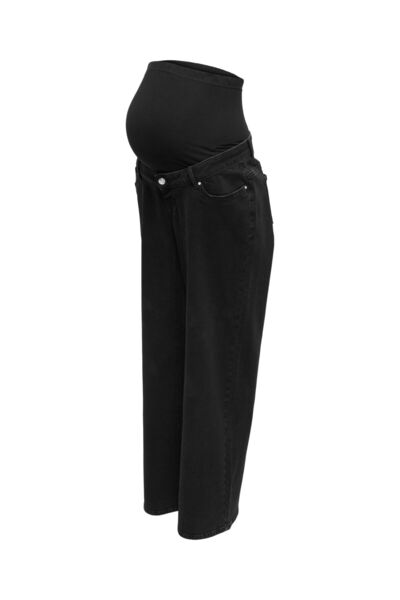 ONLY MATERNITY Jeans mit weitem Bein OLMMADISON Weiter Beinschnitt Jeans