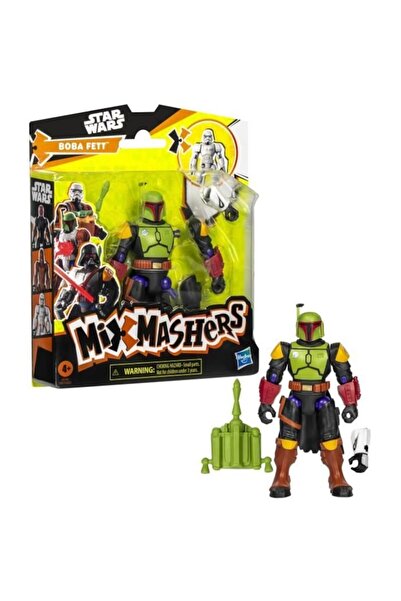 Hasbro Personalizable Figurine MixMashers Star Wars, Boba Fett, with accessories