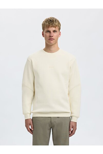 Selected Homme Sweatshirt Bestickte