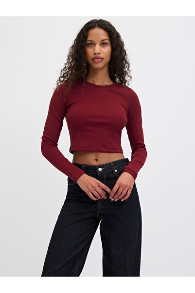 JJXX Tricou cu mânecă lungă JXFELINE Tricou cu mânecă lungă