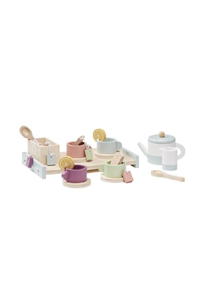 International Kids Concepts Toy Tea Serving Set, Kids Concept Bistro, 21 Pieces