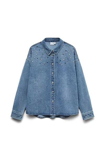 Vero Moda Jeanshemd VMPIXIE Jeanshemd