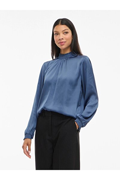 VILA Oberteil mit langen Ärmeln VISOFIE