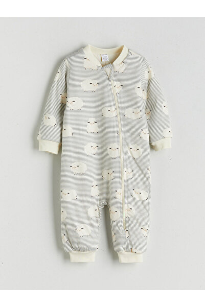 LC Waikiki Lcw Baby Ecru 1.0 Tog Long Sleeve Baby Boy Sleeping Bag