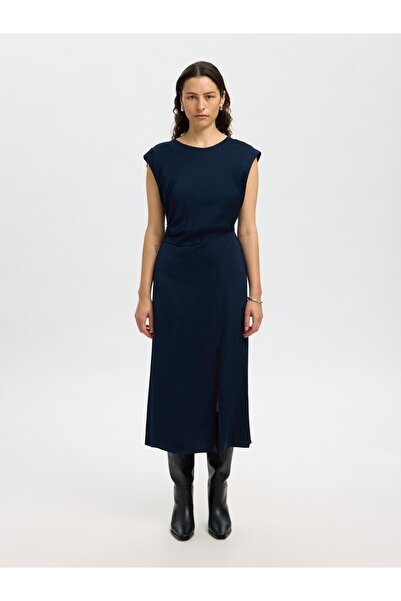 Selected Femme Maxikleid Viskose