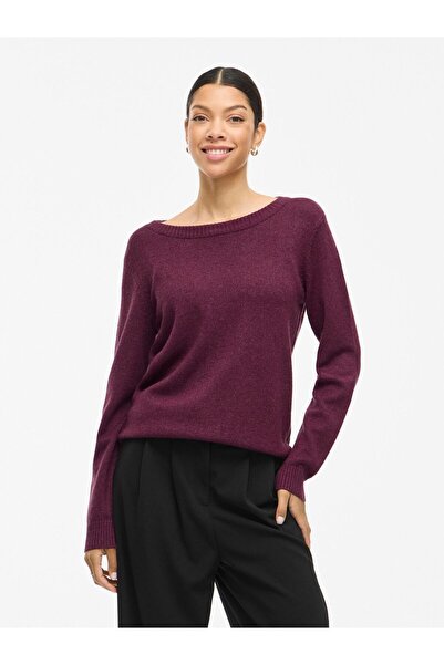 VILA Strickpullover VIRIL Rundhals