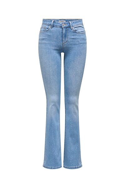 ONLY Tall Flared fit jeans ONLWAUW Mittlere Taille Flared Jeans