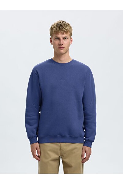 Selected Homme Sweatshirt Bestickte