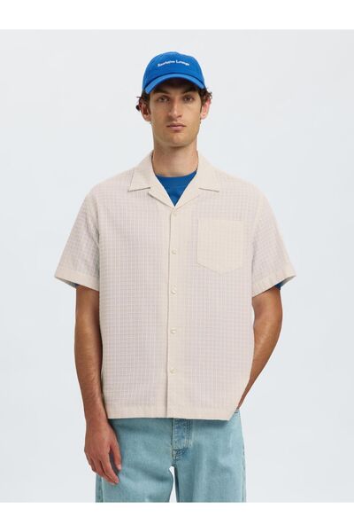 Selected Homme Kurzarmhemd Structured